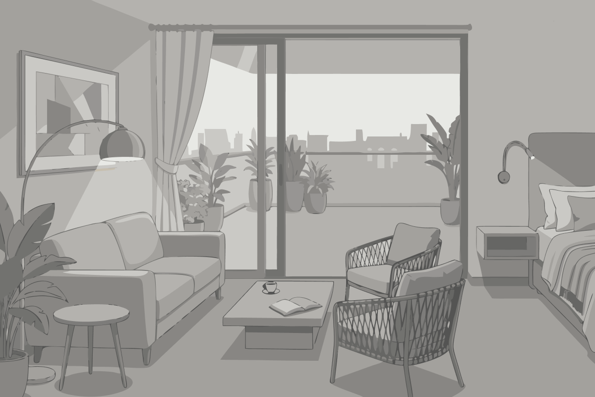 Apartamento de 2 Quartos